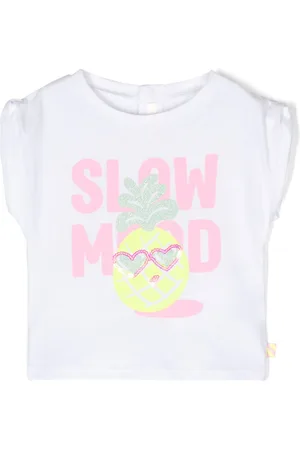 Billieblush Logo-print cotton T-shirt