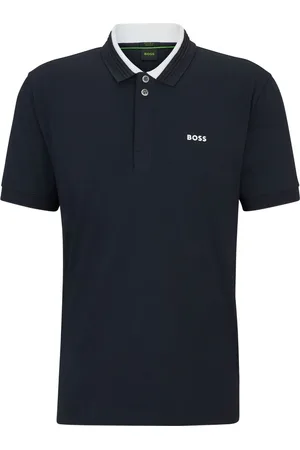 HUGO BOSS Logo-print polo shirt