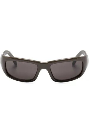 Balenciaga Hamptons rectangle-frame sunglasses
