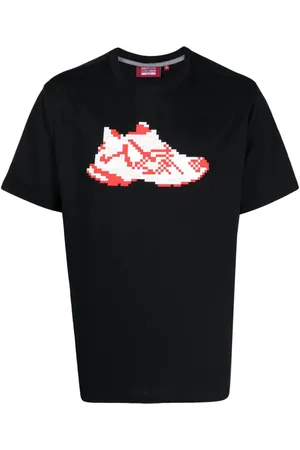 MOSTLY HEARD RARELY SEEN Red Runner cotton T-shirt