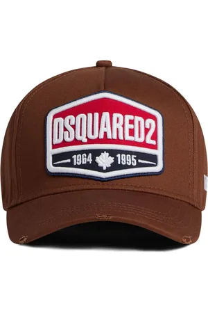 Dsquared2 Embroidered-logo cotton baseball cap