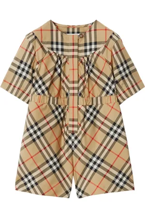 Burberry Nova-check playsuit