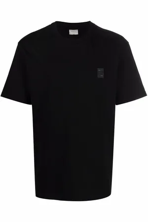 Filling pieces Lux logo-patch organic cotton T-shirt