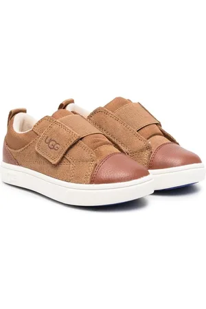 UGG Touch-strap debossed-logo sneakers