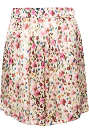 SOCIÉTÉ ANONYME 50/50 floral-print shorts