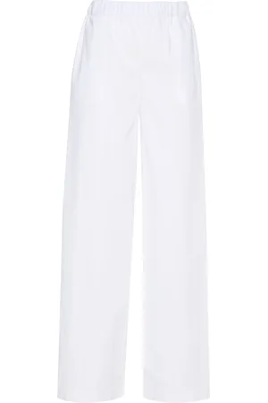FEDERICA TOSI Wide-leg cotton trousers