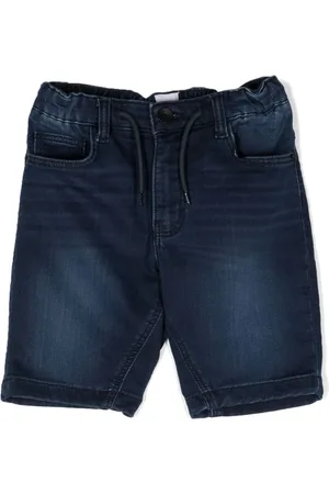 HUGO BOSS Drawstring-waist straight-leg shorts