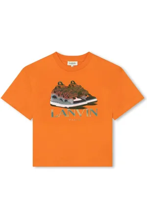Lanvin Graphic-print cotton T-shirt