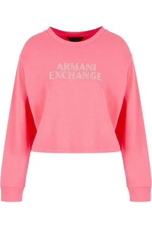 Armani Exchange Logo-embellished cotton sweatshirt
