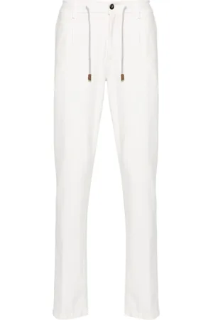 ELEVENTY Jersey cotton-blend trousers