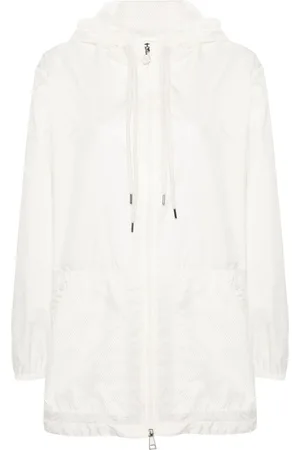 Moncler Mesh-panels hooded jacket