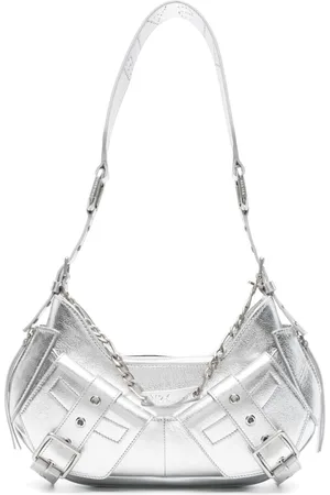 BIASIA Y2K leather shoulder bag