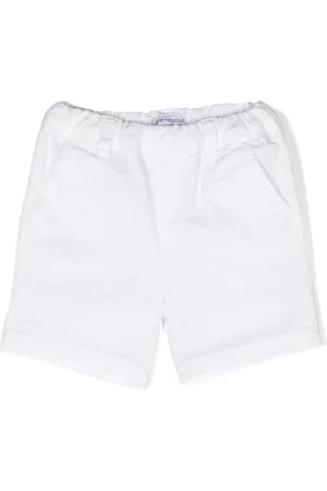 Emporio Armani Elasticated-waistband chino shorts