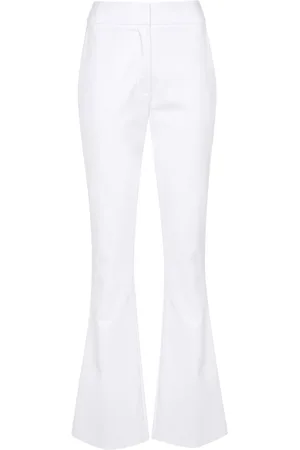 GENNY Twill flared trousers
