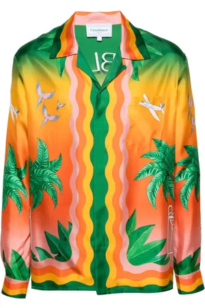 Casablanca Tennis Club En Fleur shirt