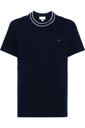 Lacoste Crocodile-appliqué crew-neck T-shirt
