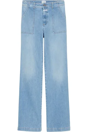 Closed High-rise straight-leg jeans