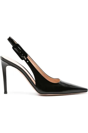 Gianvito Rossi Lindsay 95mm leather pumps