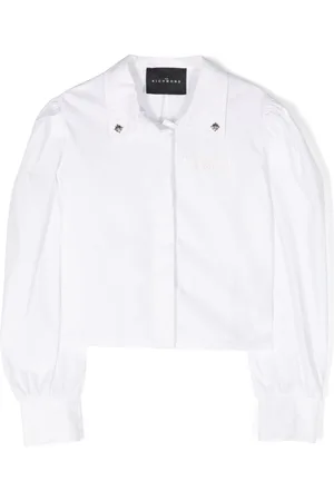 John Richmond Logo-print cotton shirt