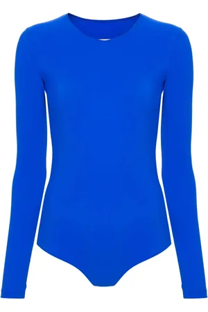Maison Margiela Numbers-print long-sleeve bodysuit