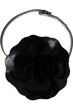 Serafini Floral-appliqué choker necklace