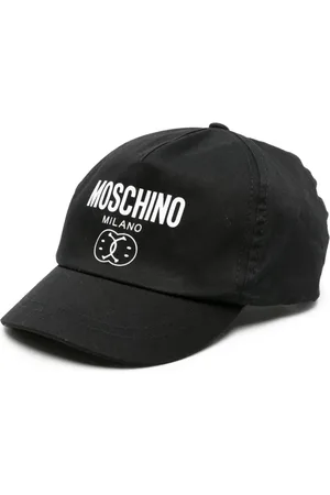 Moschino Smiley-print cotton cap