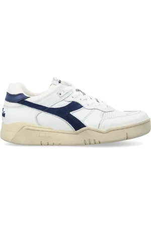 Diadora Panelled leather sneakers