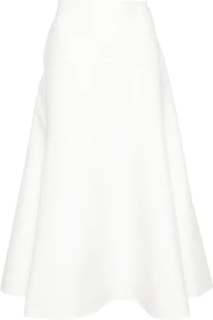Jil Sander Asymmetric midi skirt