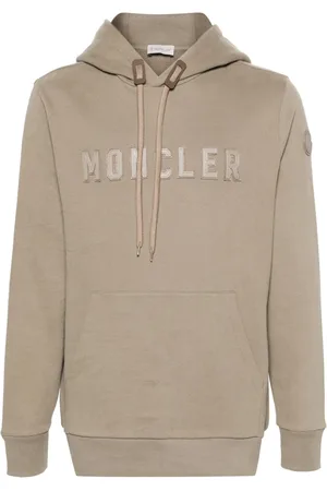 Moncler Logo-patch cotton hoodie