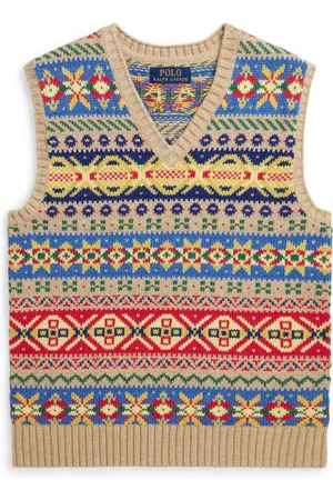 Ralph Lauren Fair isle cotton vest