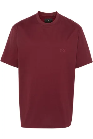 Y-3 Logo-rubberised cotton T-shirt