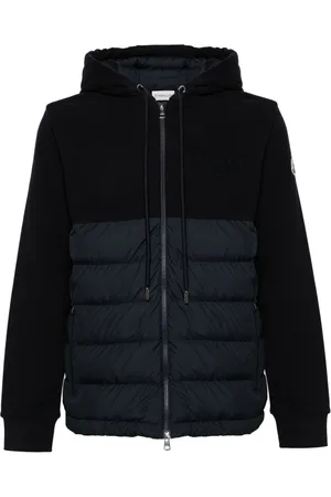 Moncler Padded-panelled hooded jacket