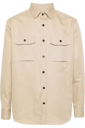 BRIONI Classic-collar long-sleeve shirt