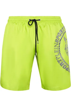 Philipp Plein Logo-print swim shorts