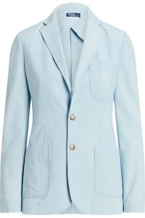 Ralph Lauren Chambray single-breasted blazer