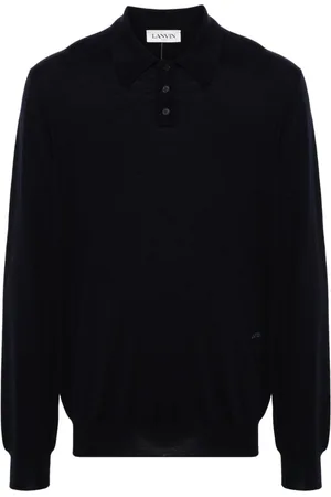 Lanvin Logo-embroidered polo shirt
