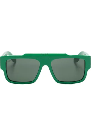Gucci GG rectangle-frame sunglasses