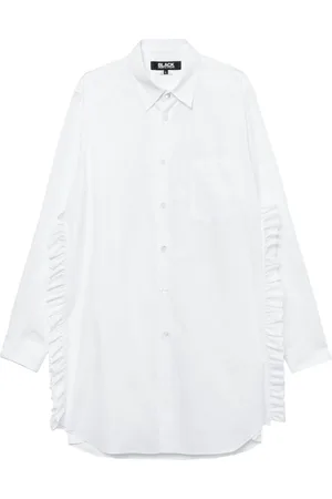 Comme des Garçons Ruffle-trim oversized shirt