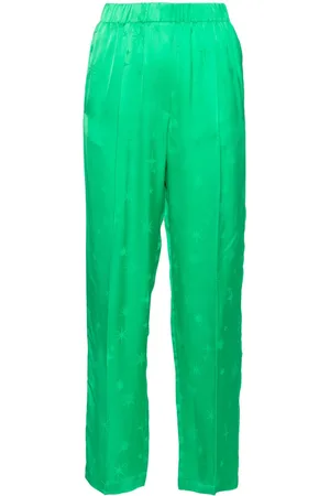 FORTE FORTE Straight-leg jacquard trousers