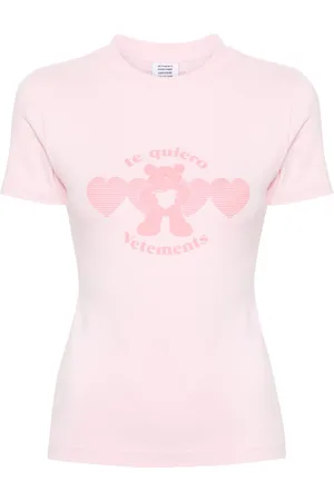 Vetements Graphic-print cotton T-shirt
