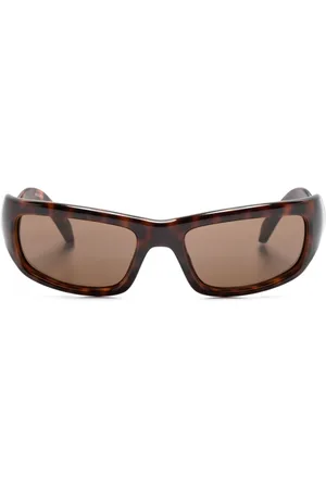 Balenciaga Hamptons rectangle-frame sunglasses