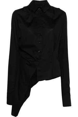 MARC LE BIHAN Asymmetric poplin shirt