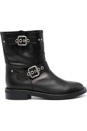 Via Roma Leather ankle boots