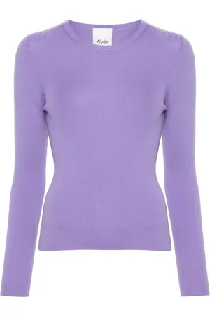 Allude Round-neck wool jumper