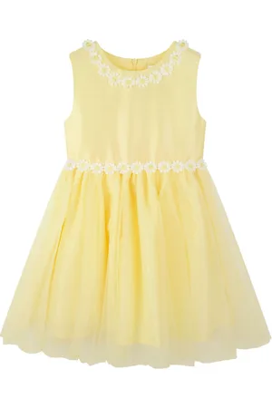 Rachel Riley Daisy-embroidered dress