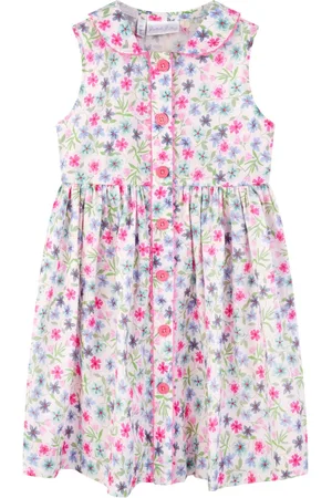 Rachel Riley Floral-print cotton dress