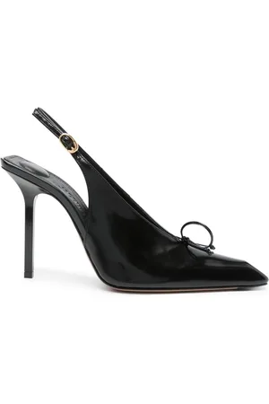 Jacquemus 100mm Cubisto leather pumps