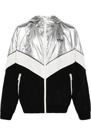 Golden Goose Lens patchwork windbreaker