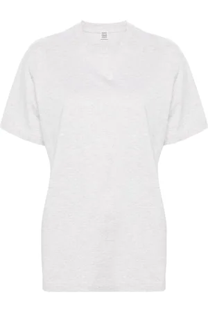 Totême Mélange-effect T-shirt