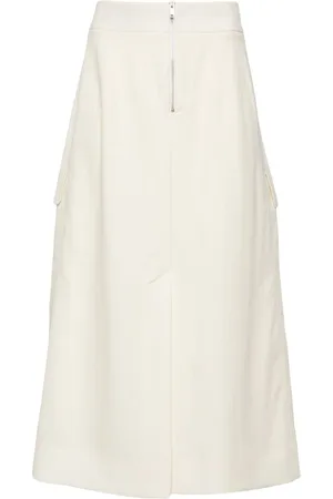 STUDIO NICHOLSON Tyrell cotton-blend skirt